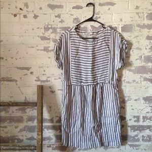 Striped Linen Dress